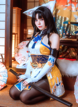 盒原纯壹CosPlay永劫无间土御门胡桃