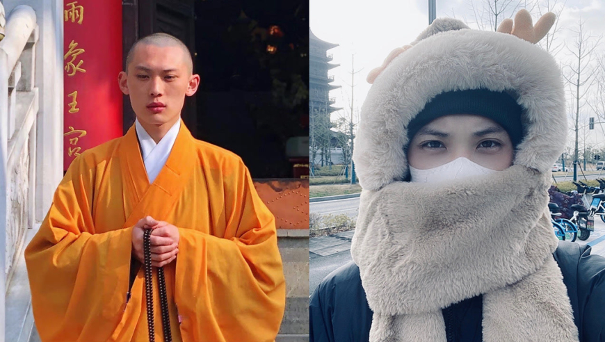 灵谷寺法师因颜值出圈!戴上口罩好像爱豆,被迫营业出家比在家累