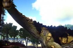 《方舟生存进化》史上最强的恐龙，泰坦龙连南巨都能虐