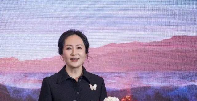 孟晚舟归国后首度公开亮相，谈华为“规模小了，盈利能力强了”_腾讯新闻