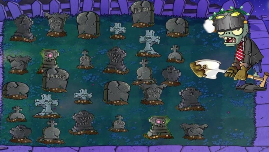 植物大战僵尸tf:墓碑吞噬者,直接吃掉所有墓碑!僵尸:家没了?