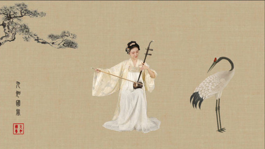 【张国荣小型国风音乐会】二胡演奏《沉默是金》