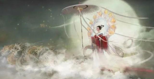 中国神话｜常羲与望舒：月神的婀娜与多变『明月几时有』（104）_腾讯新闻