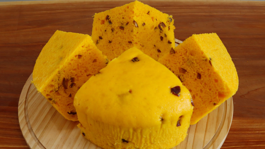 发糕这样做才好吃,蓬松暄软,发糕特有的大蜂窝,一点不发粘