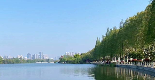襄阳环城公园图片