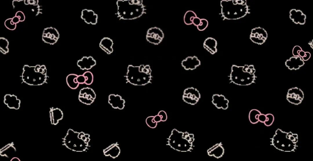 hellokitty背景图