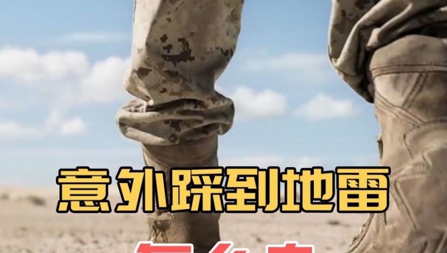 战场上踩到地雷,原地不动就不会爆炸?被电影骗了多年