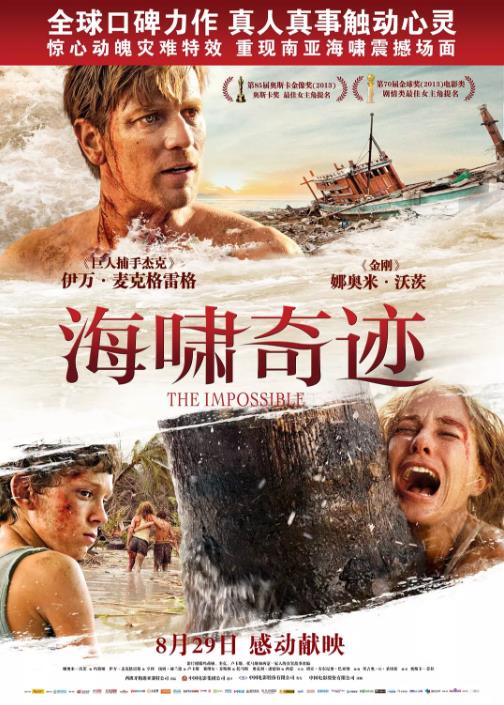【直链】电影《海啸奇迹（2012）》 - 1080P/720P高清HD下载
