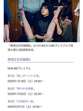 【直链】电视剧《横沟正史短篇集2（2020）》 - 1080P/720P高清HD下载