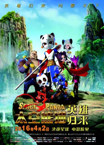 【直链】电影《太空熊猫英雄归来（2016）》 - 1080P/720P高清HD下载