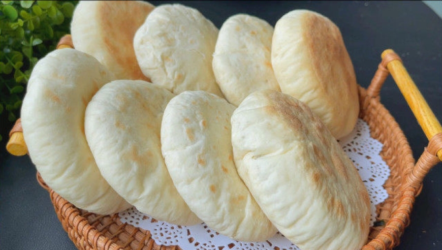 山西巧妇分享发面空心烧饼,夹菜夹肉都好吃,无难度无技巧,最适合新手
