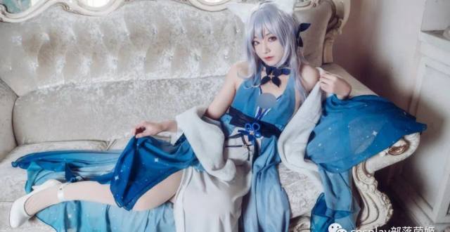 cos:碧蓝航线信浓礼服cos正片@魔法少女