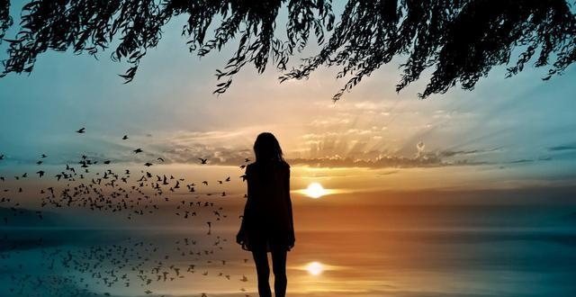 心理测试:这四个背影,你认为哪一个最美?测你这辈子会有怎样的福气