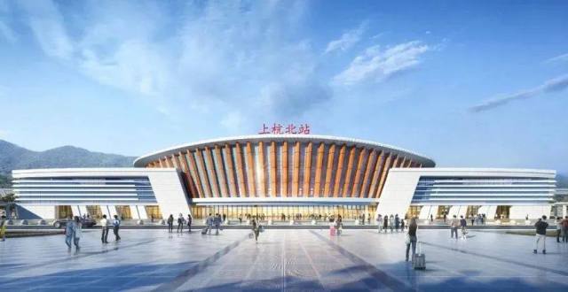 双龙铁路上杭北站站房开工建设,预计明年通车