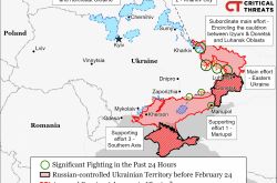 省流：一向对战况评估非常保守的ISW，现在也认为，俄罗斯东部重点进攻全面陷入颓势。