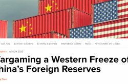 西側がロシアを制裁したときに中国を制裁したとしたらどうなるでしょうか。誰かがゲームをした