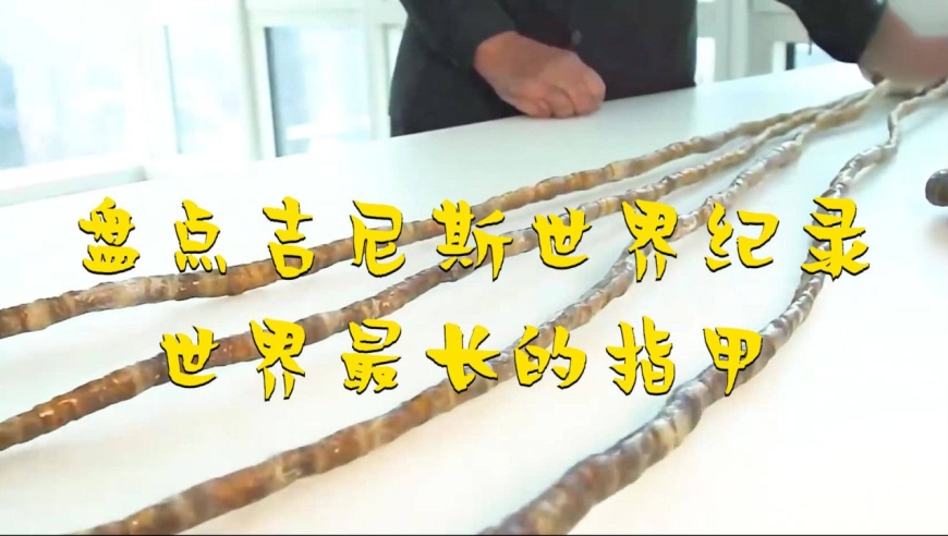 盘点吉尼斯世界纪录《世界最长的指甲》