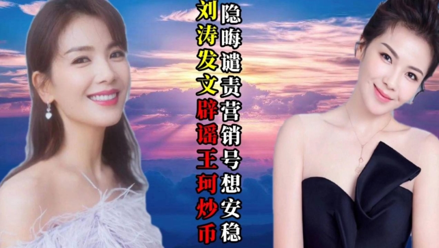 刘涛工作室发文辟谣王珂炒币,怒怼营销号想要好好生活