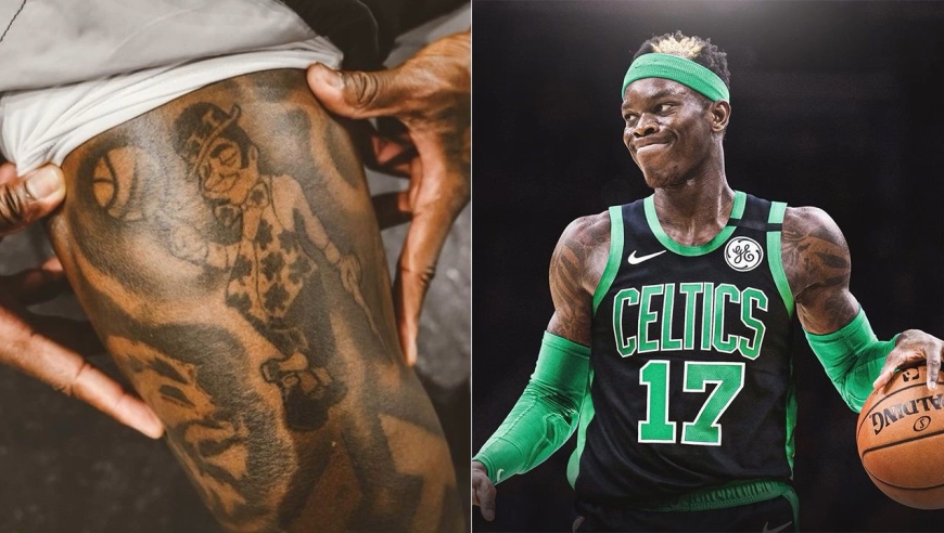 施罗德晒凯尔特人纹身:一个特别的团队!若绿军夺冠他也有戒指