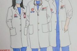 エピデミック対策医師の最前線での温かい瞬間は、漫画で世界の本当の気持ちを描きます