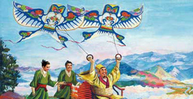 “航天始祖”万户的人生：他点燃身后的47枚大火箭，想飞到月亮上_腾讯新闻