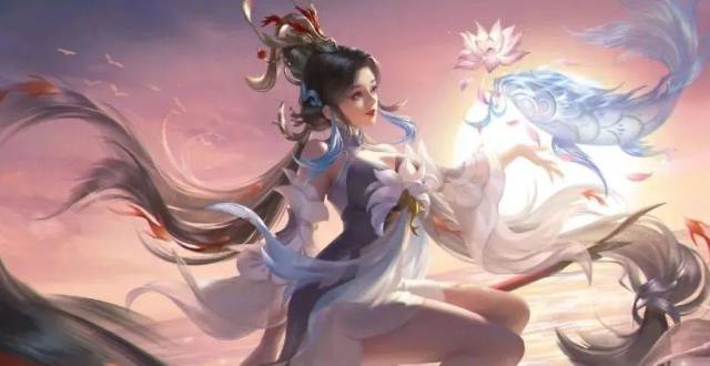 王者荣耀壁纸|大乔白鹤梁神女