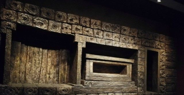 长沙博物馆中看到的渔阳王后墓结构,奢华和复杂部署让你难以想象