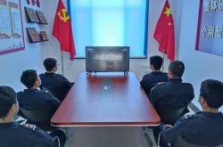延辺朝鮮族自治区の国境検問所は、警告教育映画「ゼロトレランス」を見るために組織された広平国境検問所
