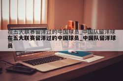 5つの主要なリーグで留学した中国人選手