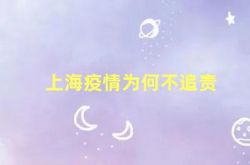 上海の流行が責任を問われない理由上海の最近の混乱の本当の原因