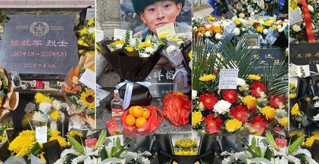 两年后的今天，他们的墓前依旧摆满鲜花……_腾讯新闻