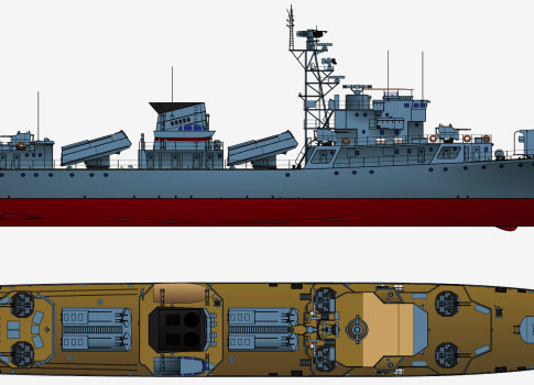魂归湛江的两艘053h型导弹护卫舰,曾让五星红旗飘扬南沙的功臣