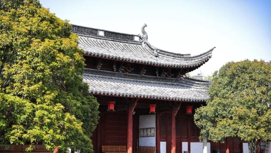 黄岩孔庙:半是喧闹半清幽,儒家文化在此中