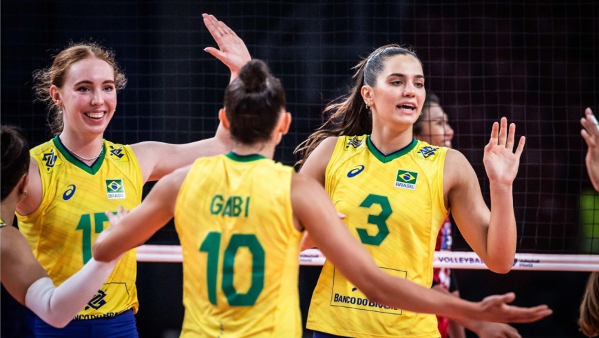 "2022世界女排联赛"八强巡礼之:巴西女排