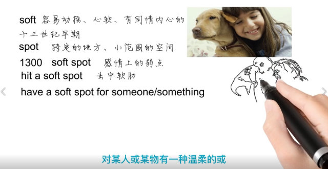 英语思维解密，为什么have a soft spot for someone指偏爱，轻松学英语_腾讯新闻