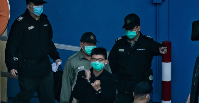 黄之锋认罪丨香港一日_腾讯新闻