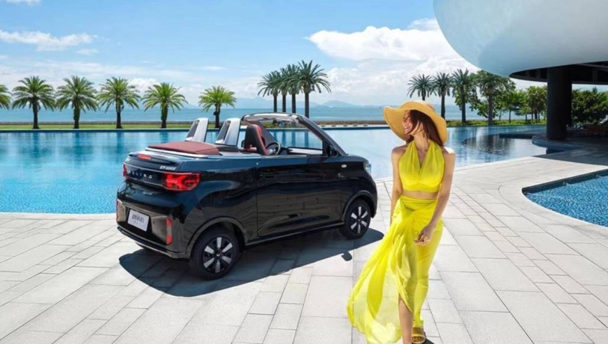 9万元 五菱宏光miniev敞篷版上市