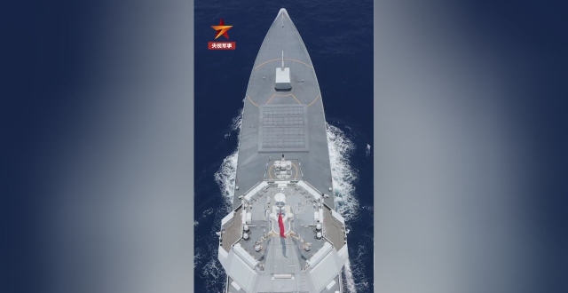 一镜到底看国产“万吨大驱”大连舰有多酷_腾讯新闻