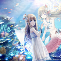 鲨鱼哥与美人鱼-积木-喜剧-动画-动漫-卡通短片