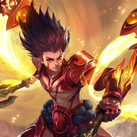 王者荣耀:3D动画中的英雄人物,李白依旧帅气还