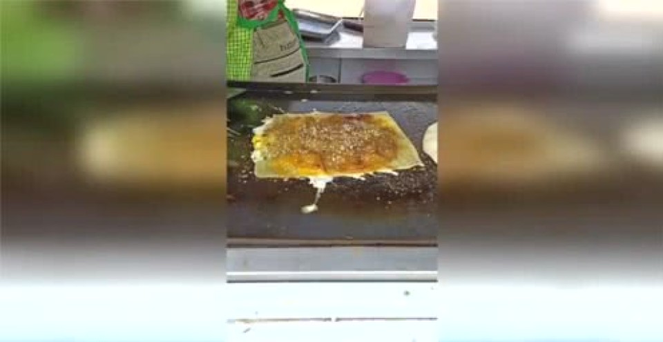 乌丹特产,烤冷面,美味可口