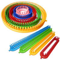 双罗纹围巾编织教程 编织器大学堂围巾帽子围