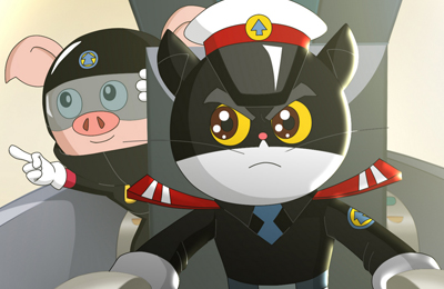 赵路 / 吴天昊 / 林子杰 / 刘莹 / 程玉珠 / 李传缨 看点:黑猫警长