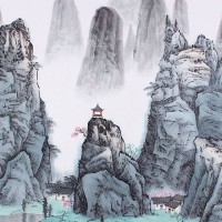 山水画教程 国画教学视频 国画山水技法