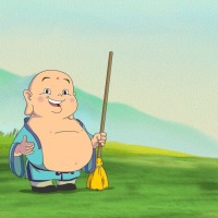 螃蟹一呀爪八个,两头尖尖那么大的个儿