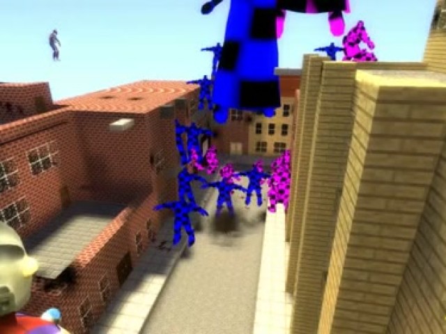 GOMD:奥特曼被怪兽包围了小迪迦还在一边拍