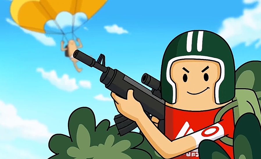 腾讯新款射击游戏,可爱卡通却不幼稚,成功战胜香肠派对