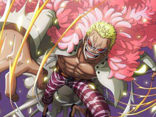 路飞,多弗朗明哥,霸王色,恶魔果实,顶上战争