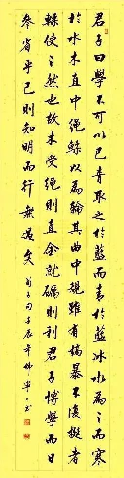 中国书法家协会|再见中书协美女韩宁宁精品书法，端庄严谨，精瘦风骨，书坛之脊梁