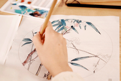 国画|执笔作画，在浮躁时代做个内心沉静之人